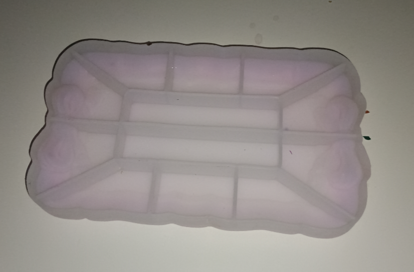 Silikon Form Rechteckige Schale