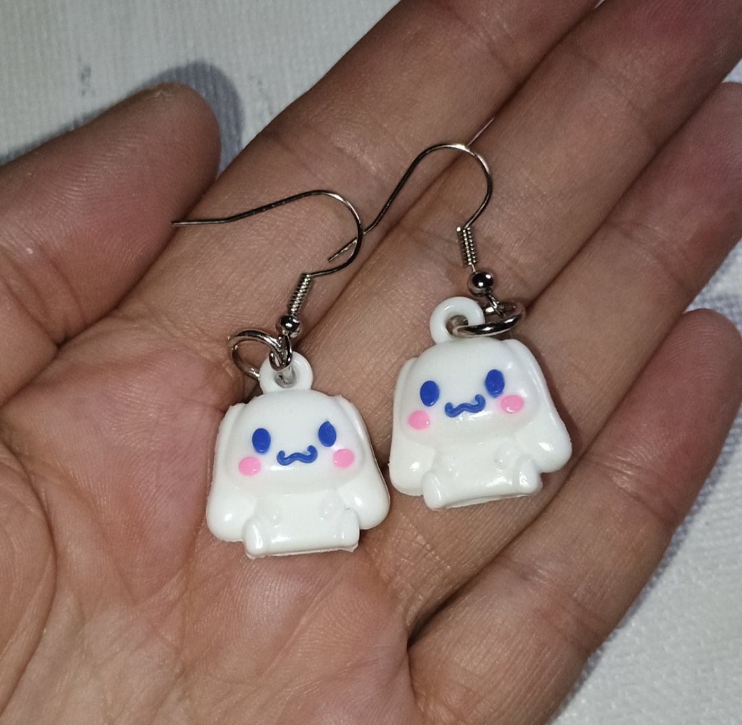 Handmade Ohrringe - Kaninchen Labubu Monster - Hello Kitty - Stitch