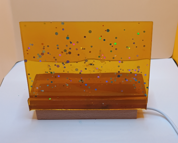 LED Fotorahmen Rechteck – Unikat