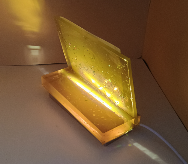LED Fotorahmen Rechteck – Unikat