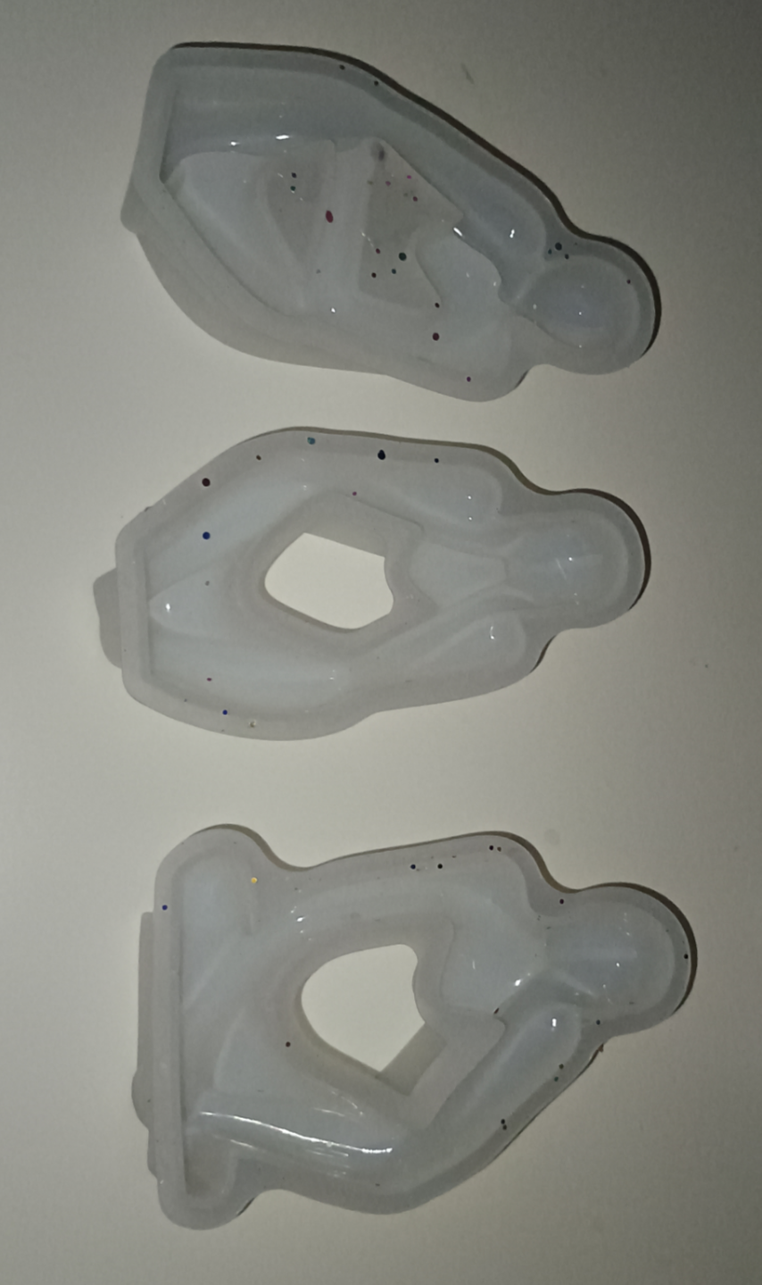 Silikon Form 3 Figuren