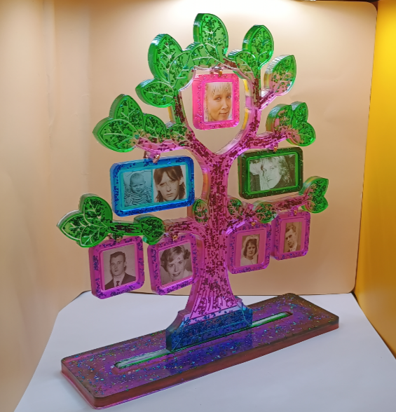 Foto Familien oder Tier Baum – Unikat