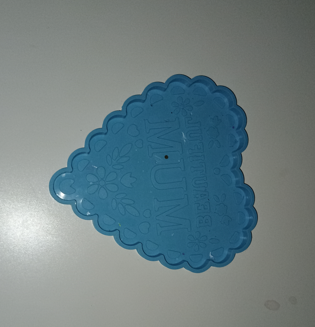 Silikon Form Muttertag Herz Untersetzer