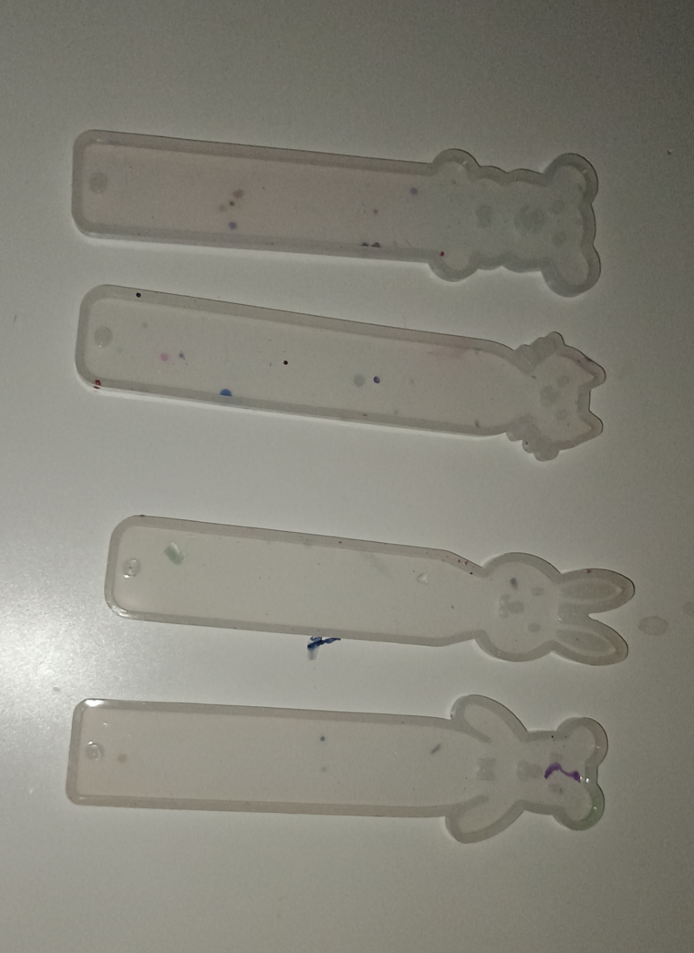 Silikon Form Lesezeichen Set