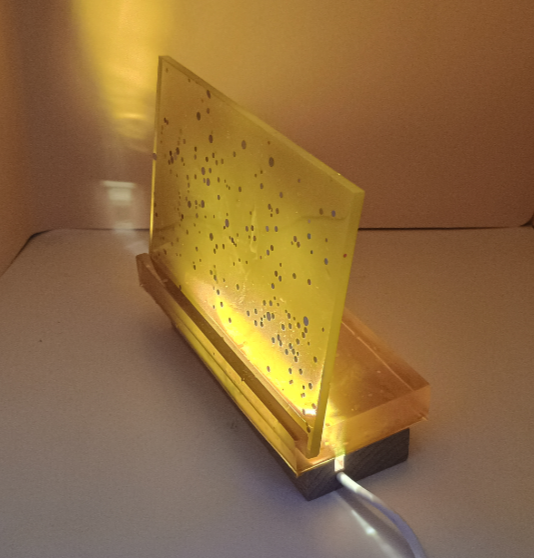 LED Fotorahmen Rechteck – Unikat