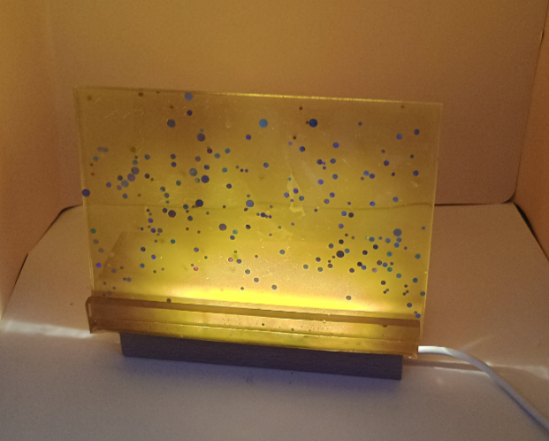 LED Fotorahmen Rechteck – Unikat