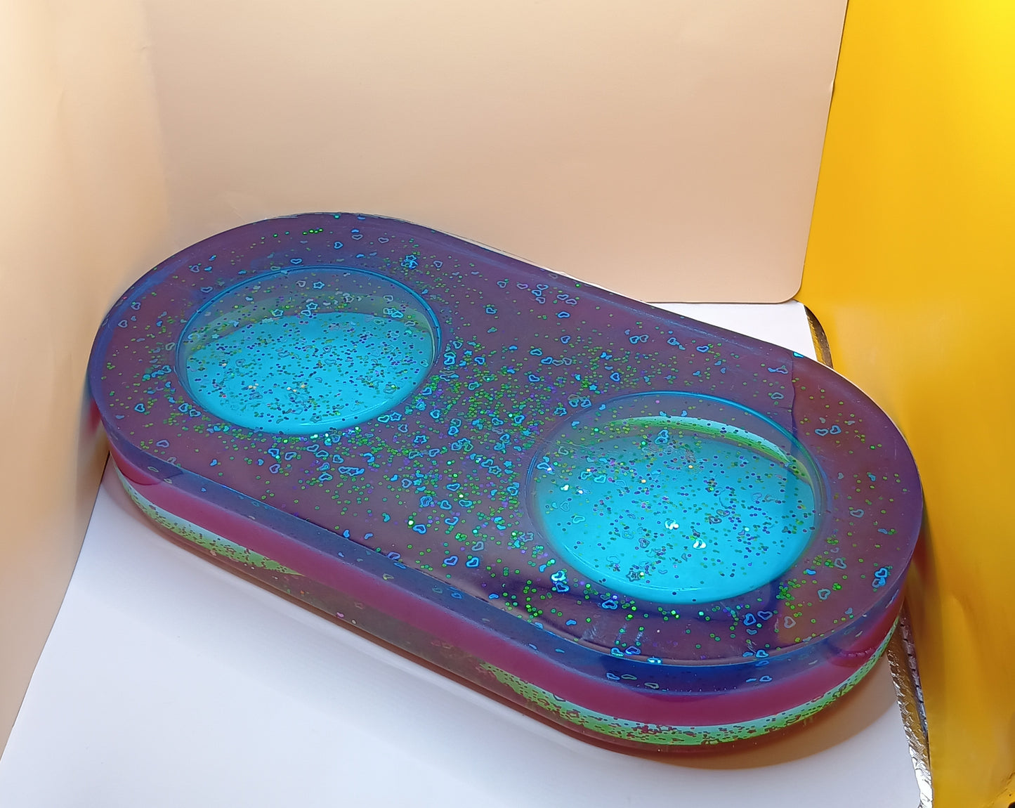 Futterschale Doppel Unikat