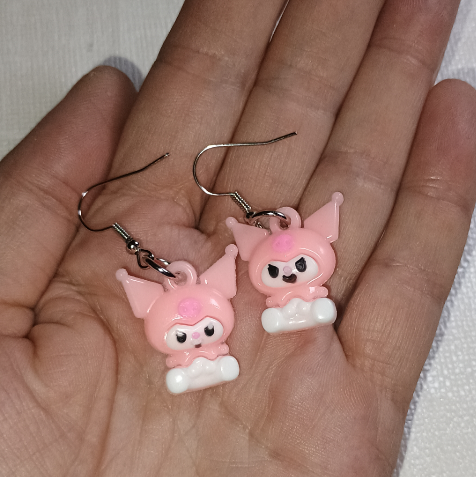 Handmade Ohrringe - Kaninchen Labubu Monster - Hello Kitty - Stitch