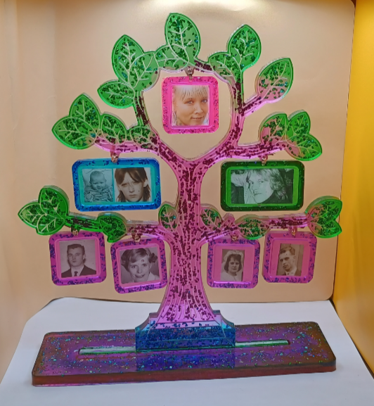 Foto Familien oder Tier Baum – Unikat