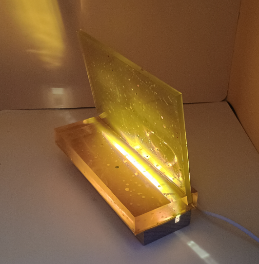 LED Fotorahmen Rechteck – Unikat