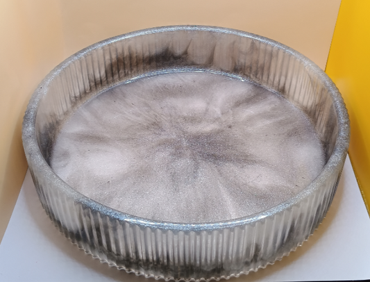 Futter Schale XL – Unikat – Rund geriffelt