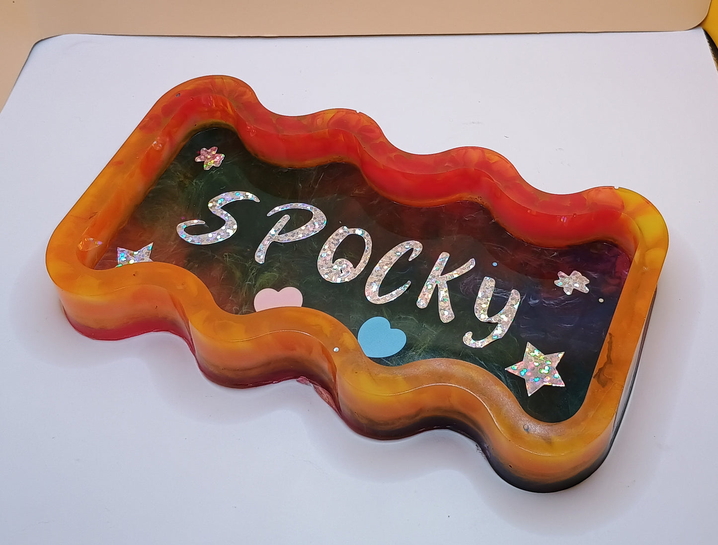 Futter Schale gewellt - Unikat