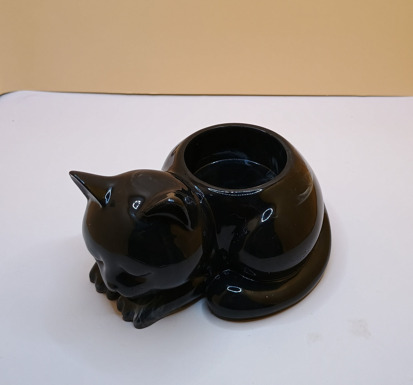 Teelichthalter Katze Unikat