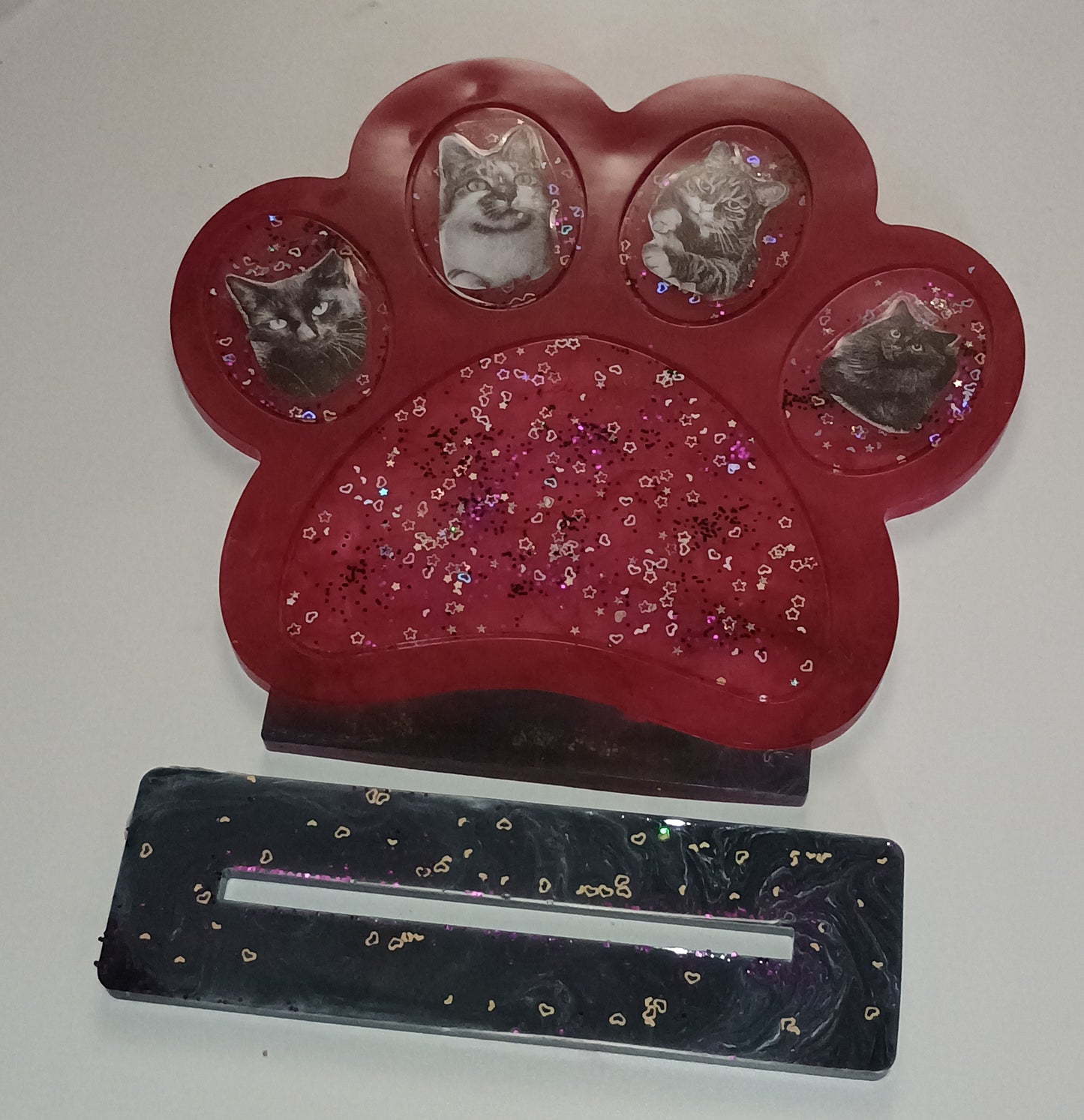 Tier Pfote Fotorahmen Unikat