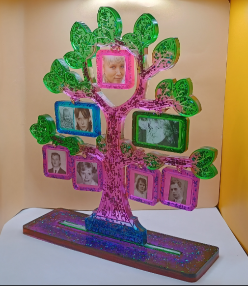 Foto Familien oder Tier Baum – Unikat