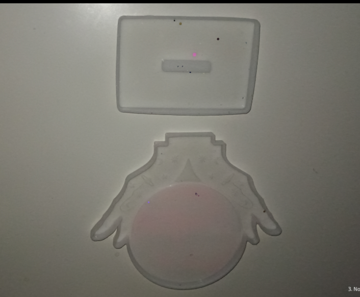 Silikon Form Stand Spiegel