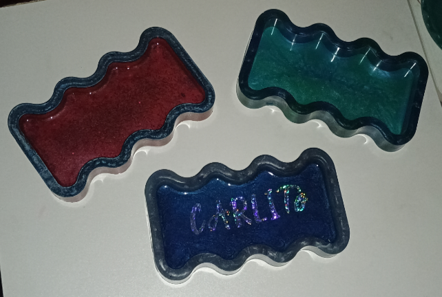 Futter Schale gewellt - Unikat