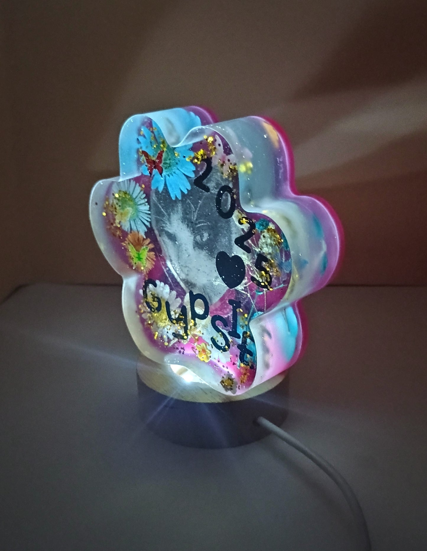 Tier Pfote LED Lampe