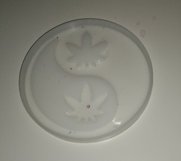 Silikon Form Untersetzer Hanf