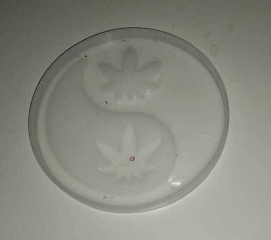 Silikon Form Untersetzer Hanf